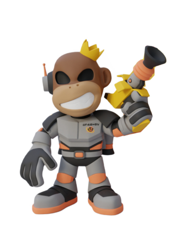 Peepz Space Monkey Vol. 2 10cm (peepz Fg 02)