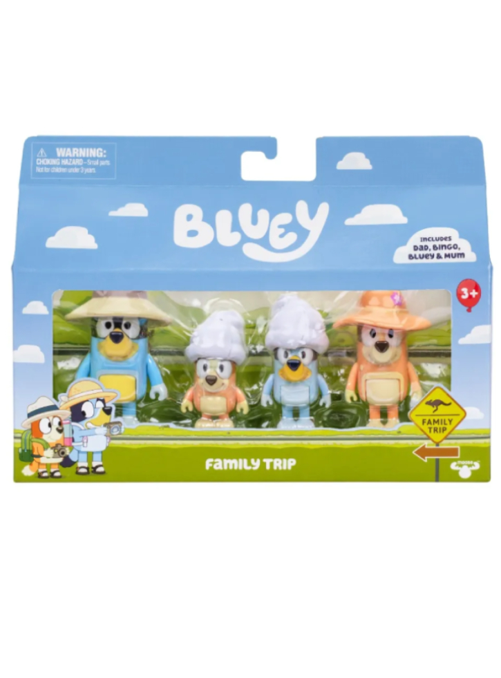 Bluey 4 Pack Family Tent Trip (90267)