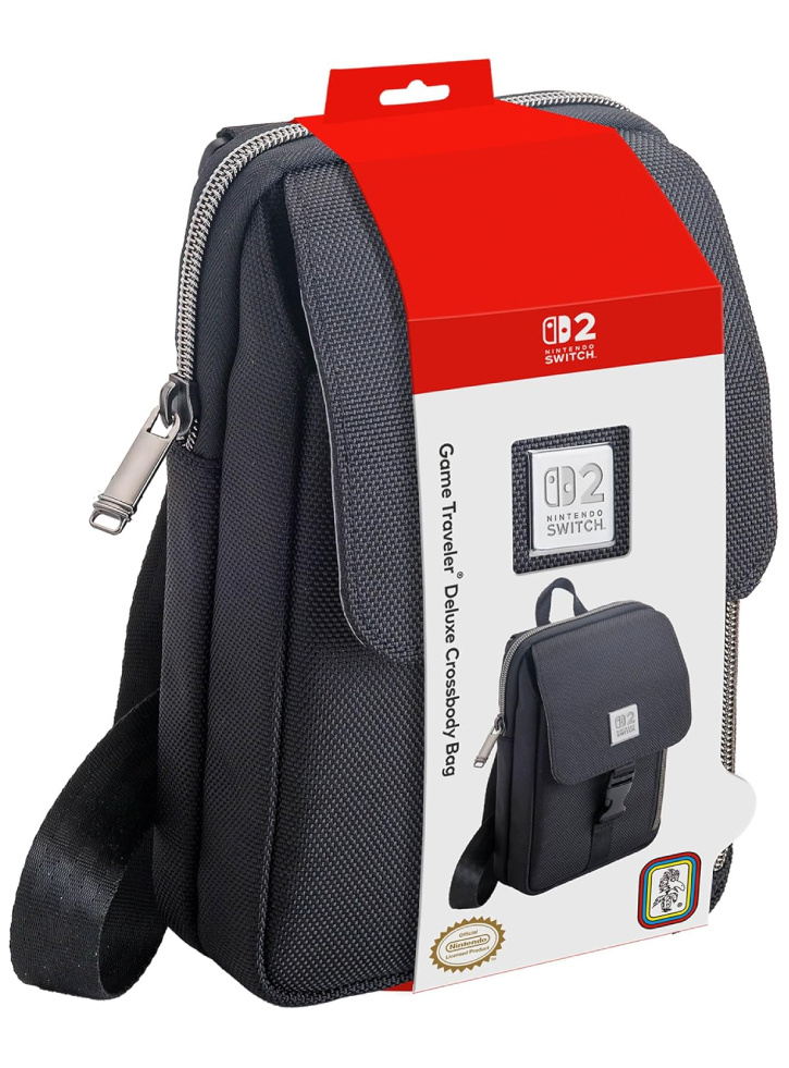 Vertical Crossbody Bag Black