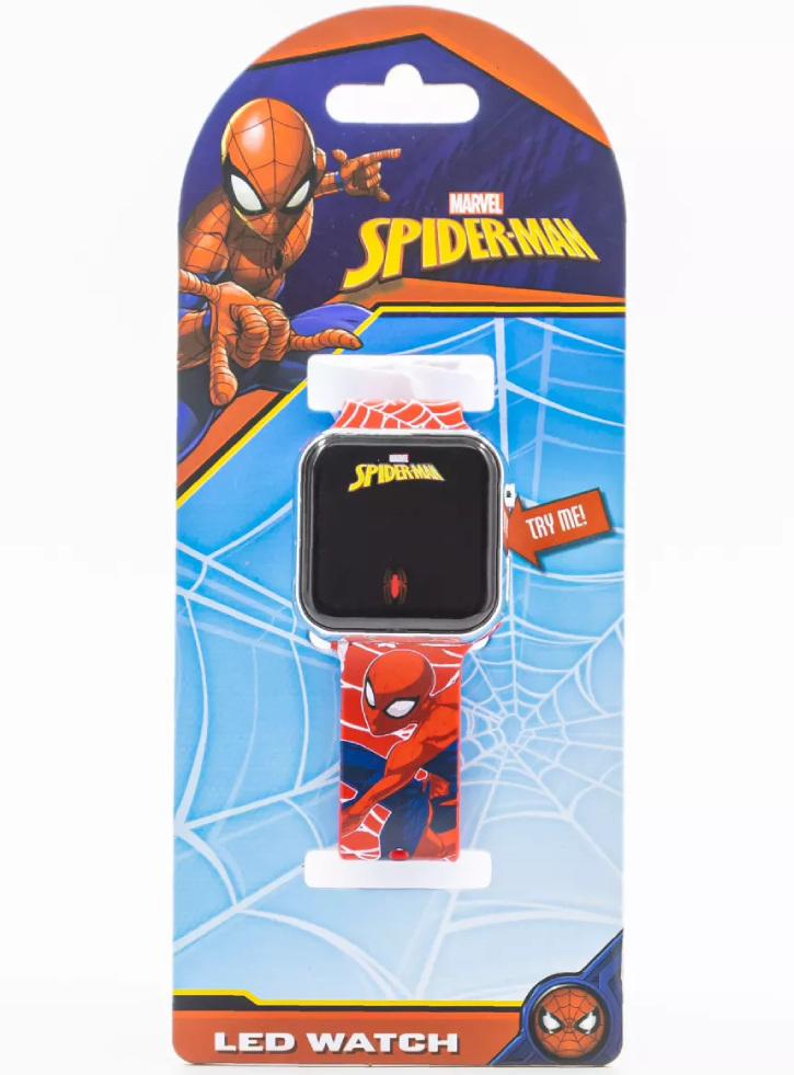 Accutime Watch Led Spiderman (910339)