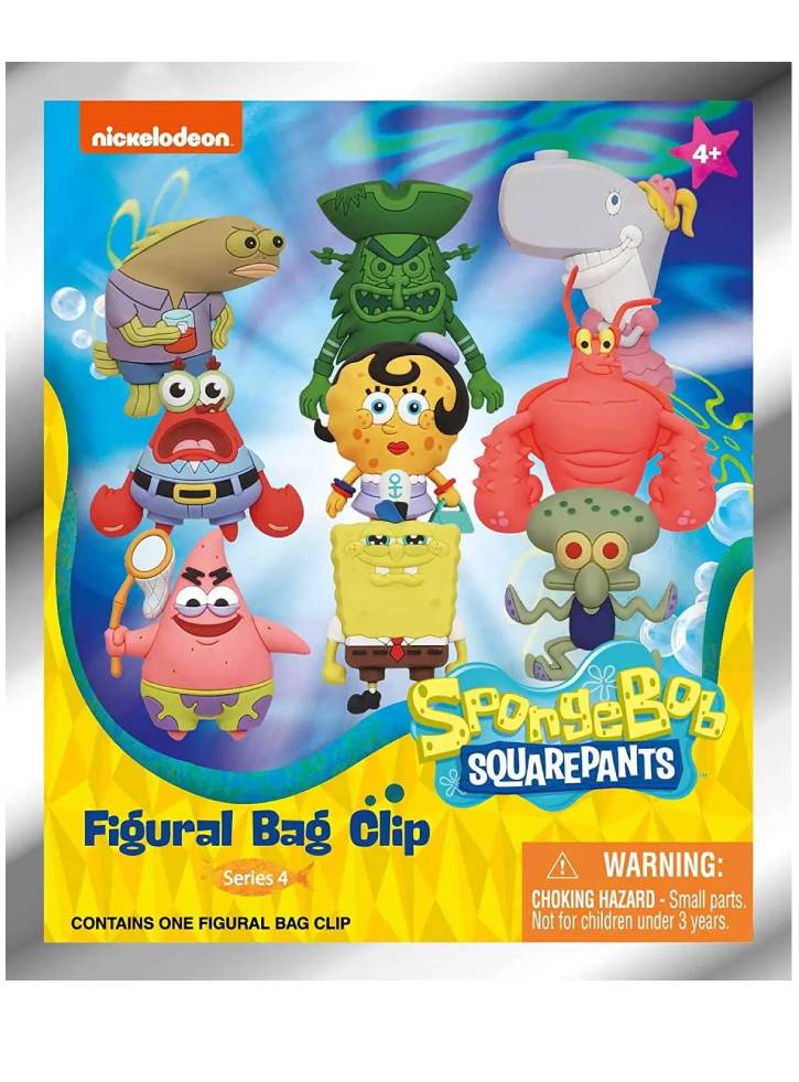 Monogram Nickelodeon Spongebob Squarepants (blind Bag/random) 3d Foam Bag