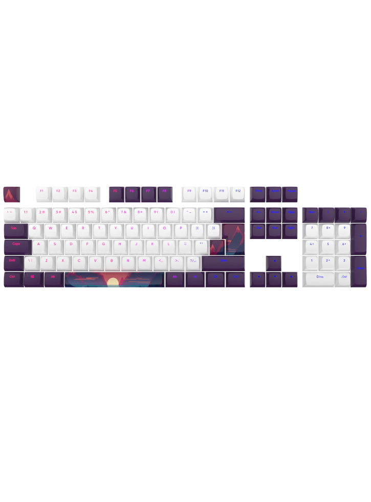 Dark Project Keycaps Sets Sunrise