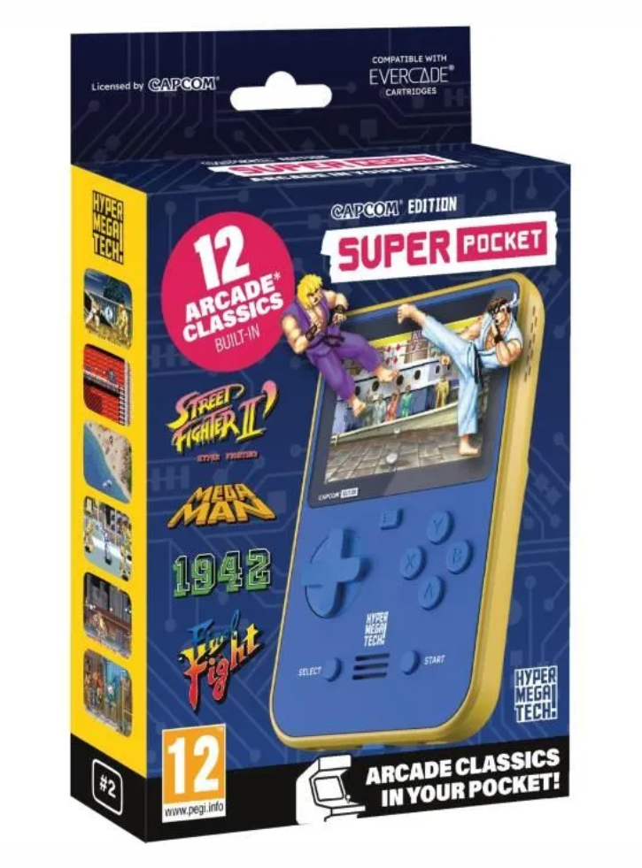 Blaze Evercade Super Pocket Capcom Edition