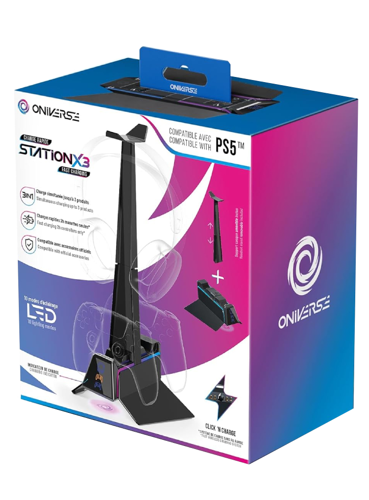 Oniverse Fast Charging Station Black