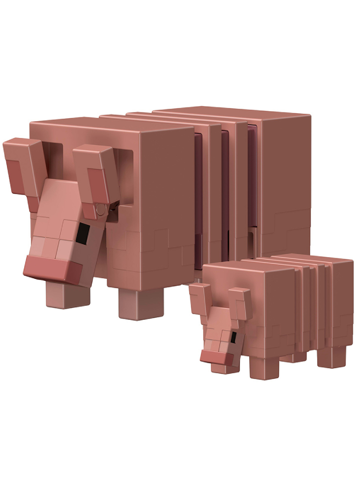 Minecraft dillo And Baby dillo