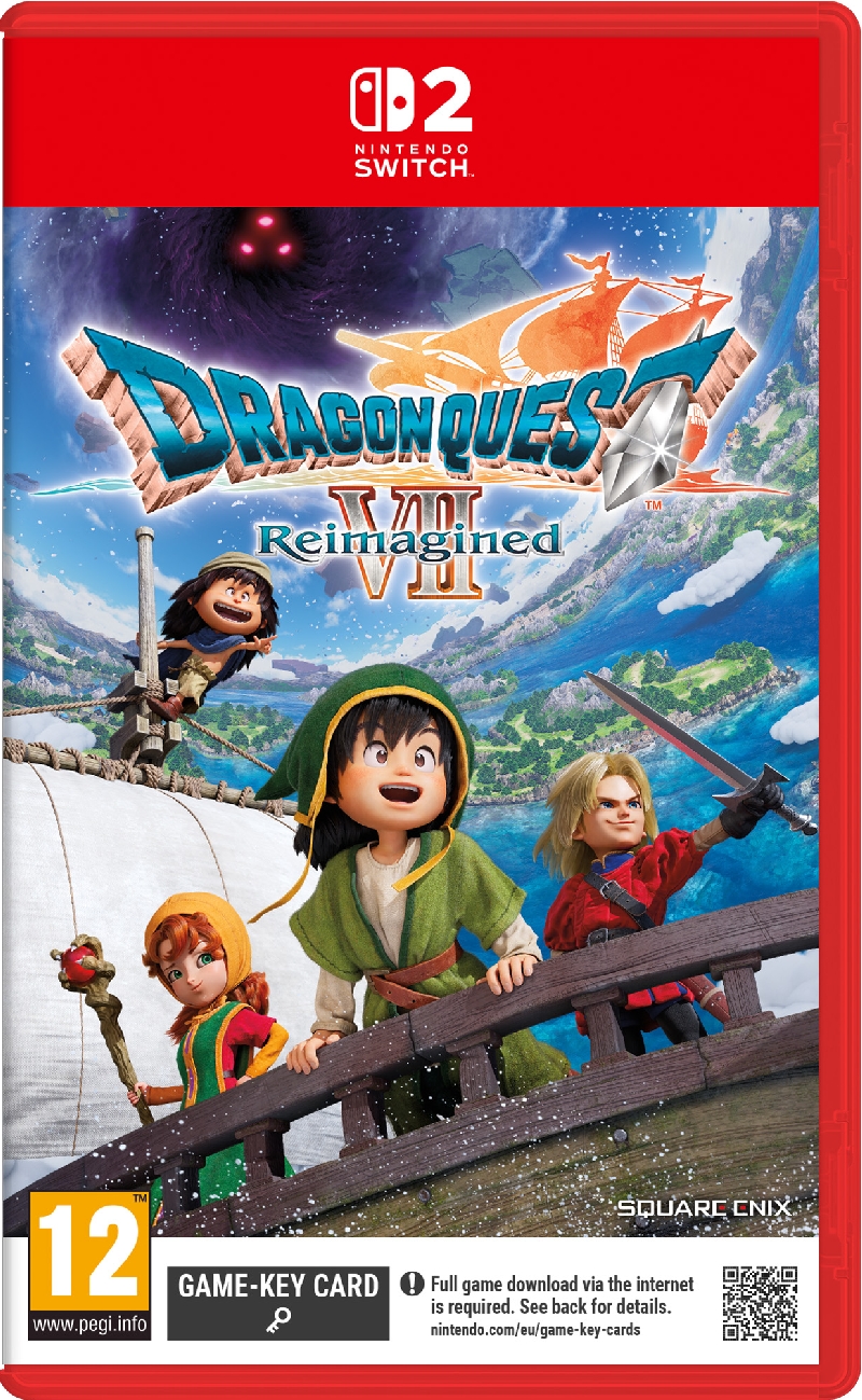 Dragon Quest Vii Reimagined (game Key Card)