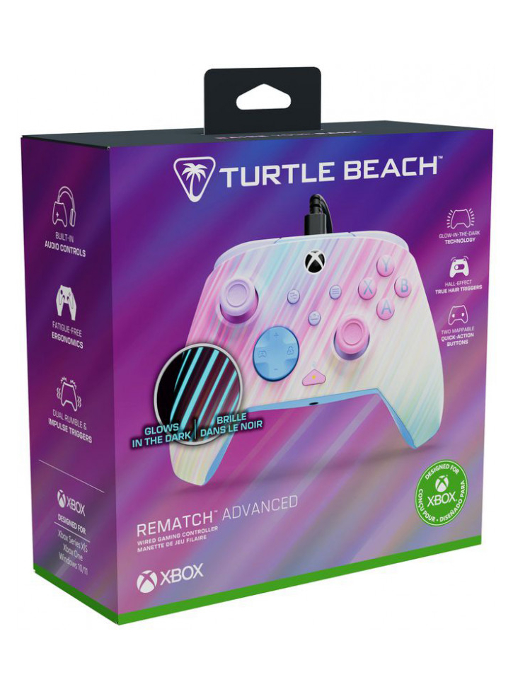 Turtle Beach Rematch Advanced Wired Controller Cotton Candy