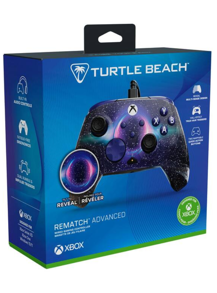 Turtle Beach Rematch Advanced Wired Controller Dark Cosmos