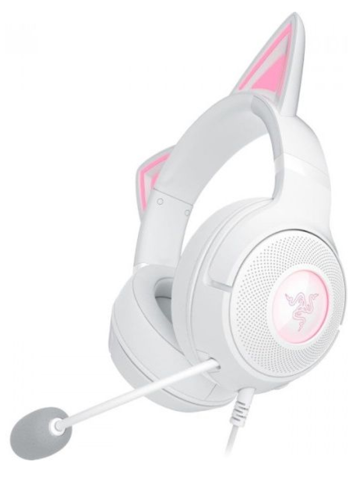 Razer Headphones Kraken Kitty V2 White