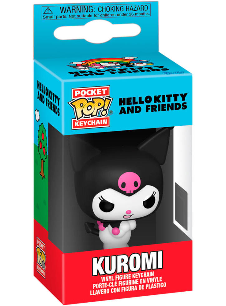 Funko Pocket Pop! Keychain Sanrio Hello Kitty And Friends Kuromi