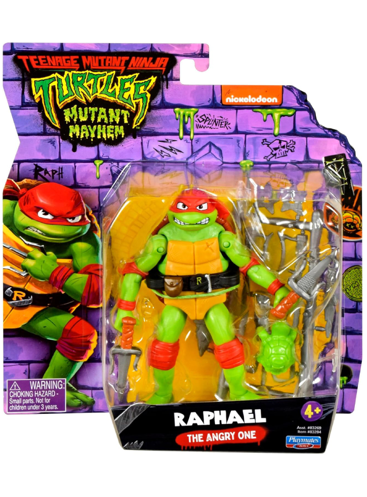 Turtles Mutant Mayhem Shell Spin Raph 12cm