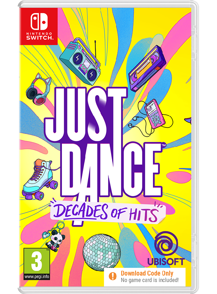 Just Dance Decades Of Hits (code In A Box)