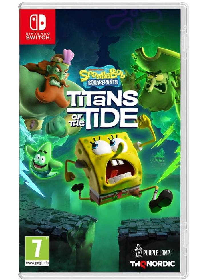 Spongebob Squarepants Titans Of The Tide