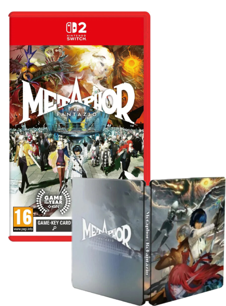 Metaphor Refantazio Steelbook Edition