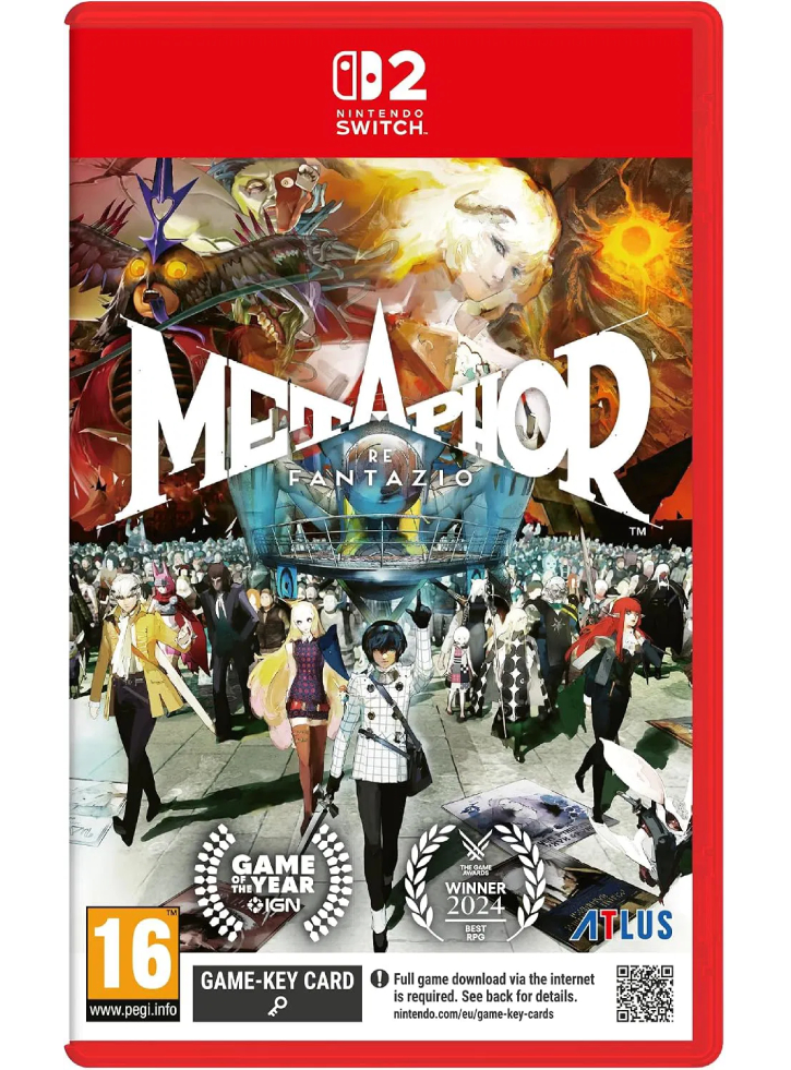 Metaphor Refantazio (game-key Card)