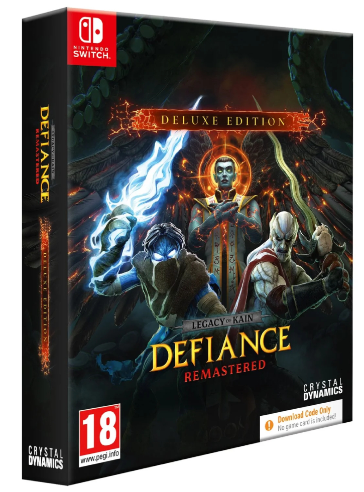 Legacy Of Kain Defiance Remastered Deluxe Edition (code In A Box)