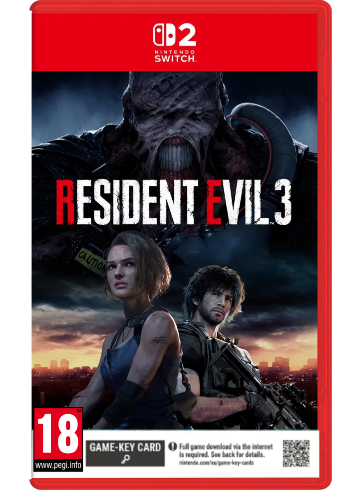 Resident Evil 3 Remake (game Key-card)