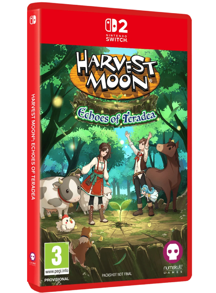 Harvest Moon Echoes Of Teradea (game-key Card)
